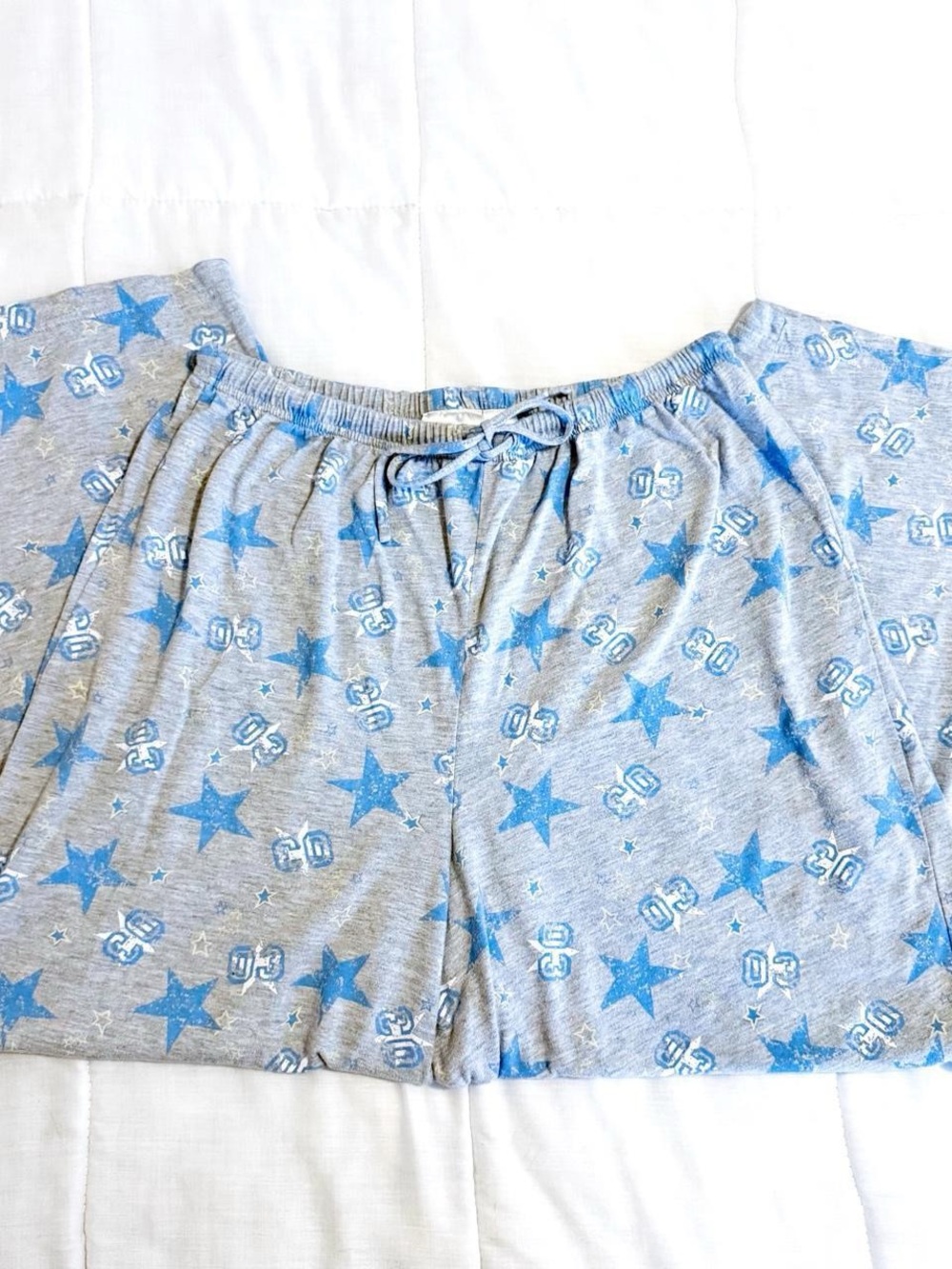 Fashion bug y2k star print pajama pants